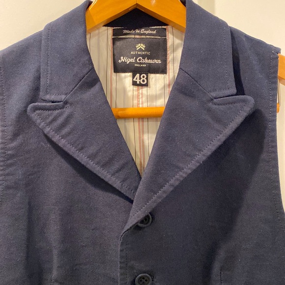 Nigel Cabourn London Authentic men’s vest - Picture 2 of 7